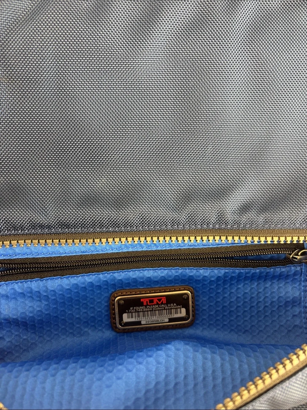 Tumi stains aren’t trim